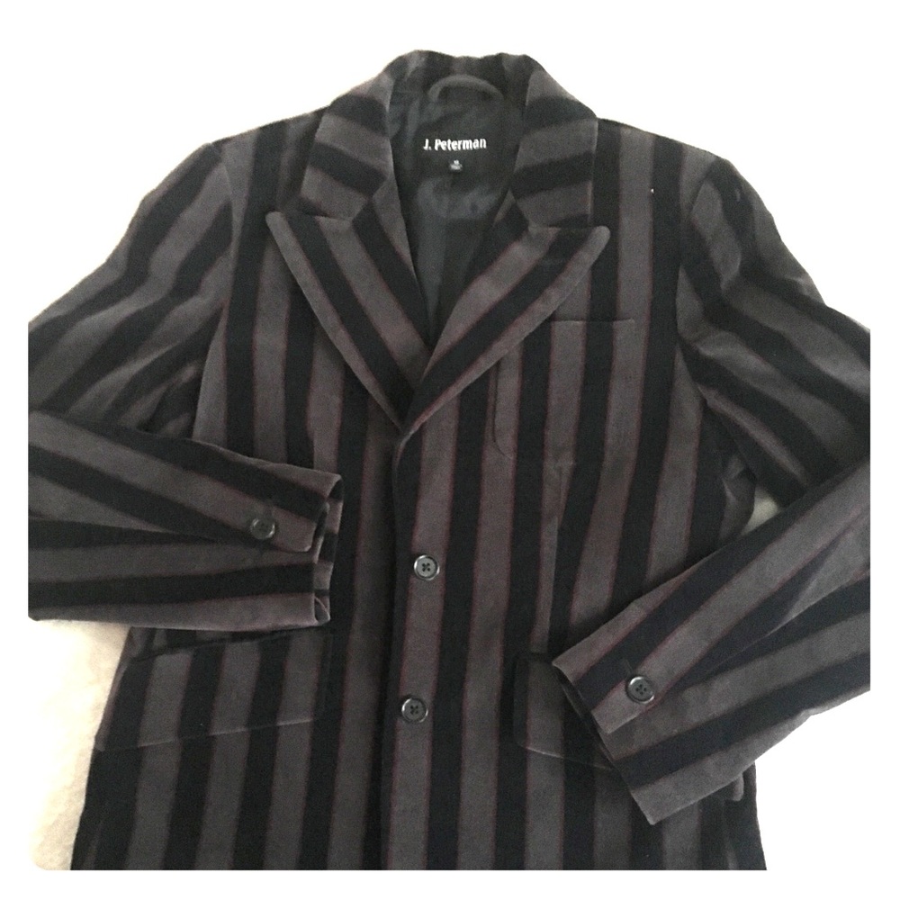 J. Peterman Velvet Blazer